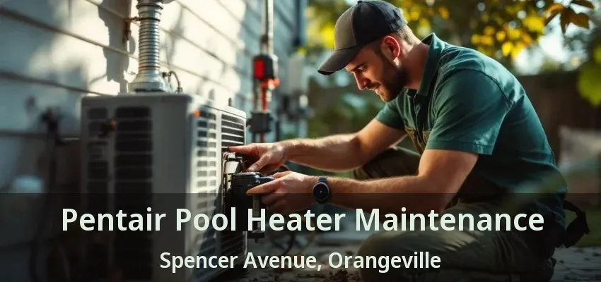 Pentair Pool Heater Maintenance Spencer Avenue, Orangeville - ON
