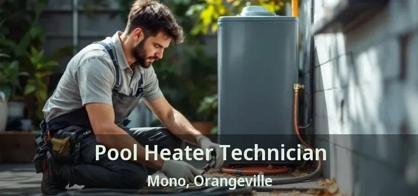 Pool Heater Technician Mono, Orangeville - ON Pool Heater Technician Mono, Orangeville - ON