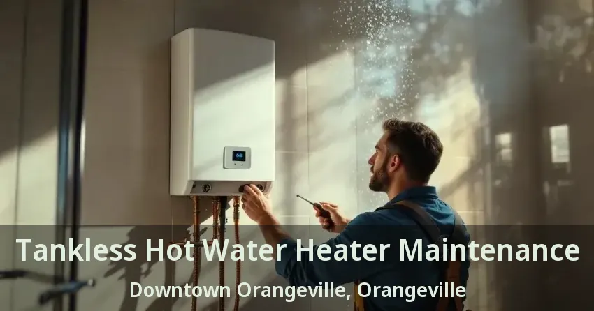 Tankless Hot Water Heater Maintenance Downtown Orangeville, Orangeville - ON Tankless Hot Water Heater Maintenance Downtown Orangeville, Orangeville - ON