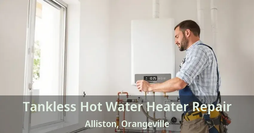 Tankless Hot Water Heater Repair Alliston, Orangeville - ON Tankless Hot Water Heater Repair Alliston, Orangeville - ON