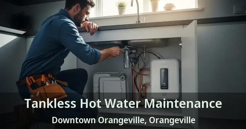 Tankless Hot Water Maintenance Downtown Orangeville, Orangeville - ON Tankless Hot Water Maintenance Downtown Orangeville, Orangeville - ON